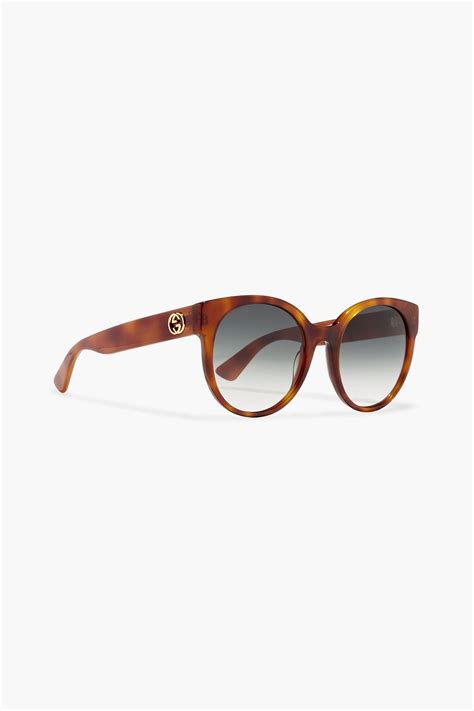 GUCCI D Frame Tortoiseshell Acetate Sunglasses THE OUTNET