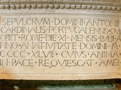 Roman Inscriptions – You Should Like Type Too