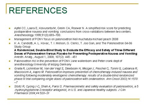 Comparison Of Effect Of Ondansetron Vs Palonosetron In