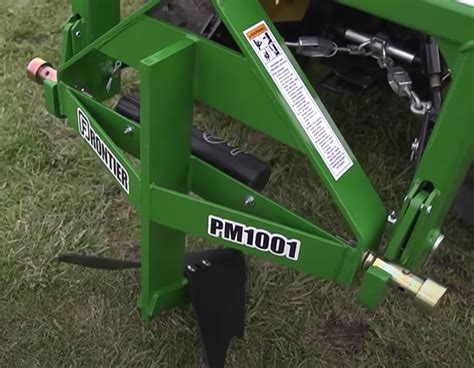 Frontier Pm Middle Buster Single Bottom Plow For Compact Tractors