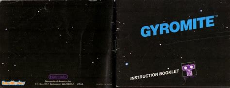 User manual Nintendo Gyromite (12 pages)