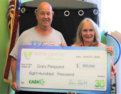 Woodbridge Man Wins $800,000 In Virginia Lottery's Cash 5 Game ...