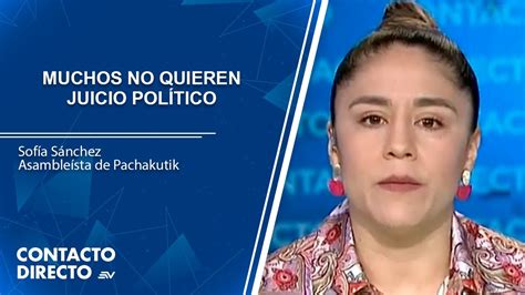 La Asambleísta Sofía Sánchez habla de la coordinación de Pachakutik