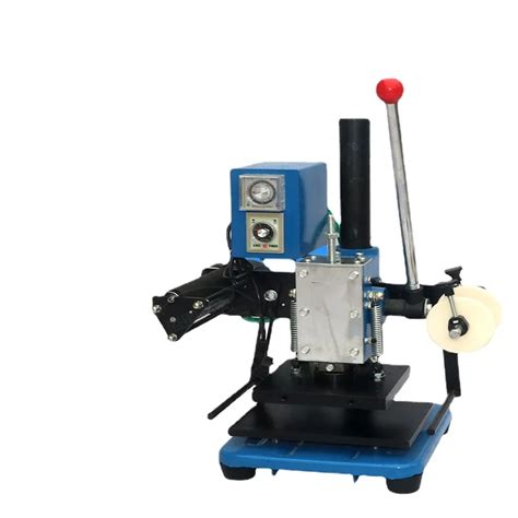 V Small Multi Function Manual Hot Stamping Machine Printing Area