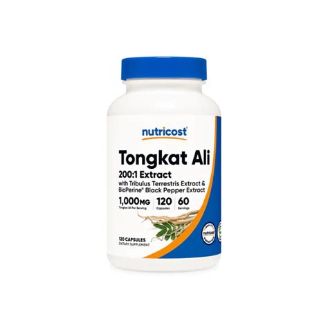 Tongkat Ali Extract In Vegan Capsules Met Tribulus Terrestris And