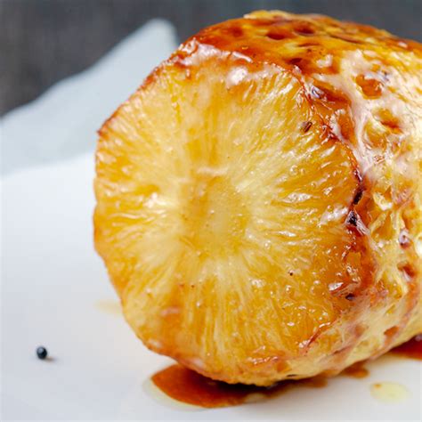 Oven Roasted Pineapple Ohmydish