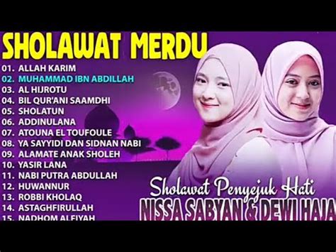 Nissa Sabyan Al Hijrotu Pilihan Sholawat Terbaik Youtube