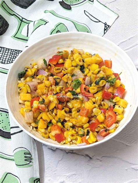 Easy Mango Corn Salsa Recipe Rachna Cooks