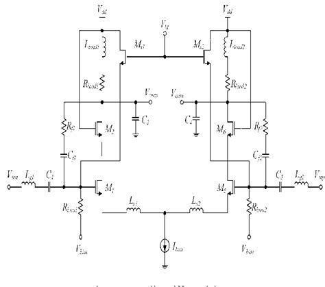 Figure From A Ghz Fully Differential Cmos Lna With Dual Gain Mode