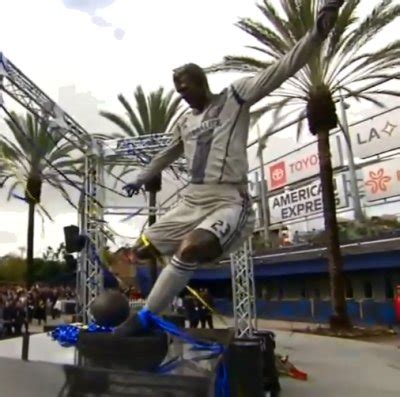 The Sporting Statues Project David Beckham La Galaxy Dignity Health