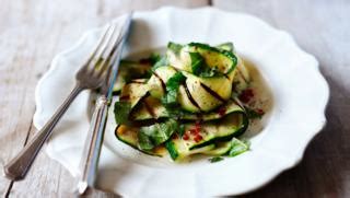 Grilled Courgette Salad Recipe BBC Food