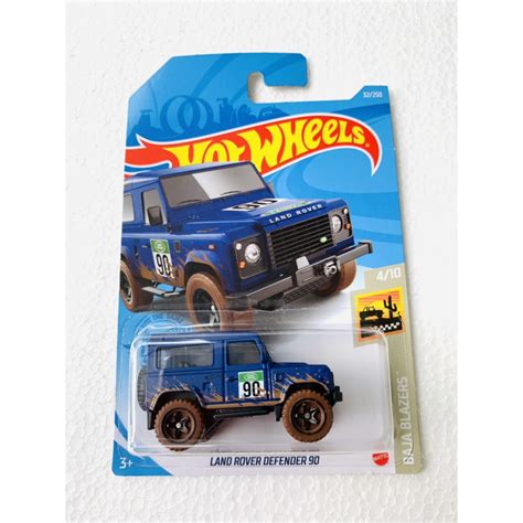 Jual Hotwheels Hot Wheels Land Rover Defender Biru Baja Blazers Lot