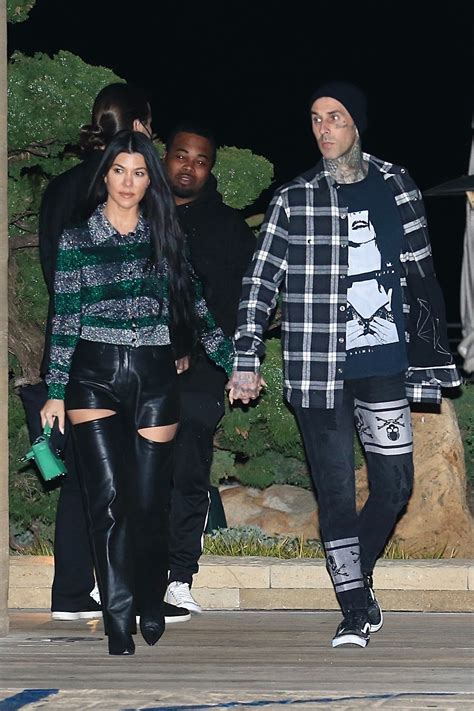 Kourtney Kardashian and Travis Barker's relationship timeline