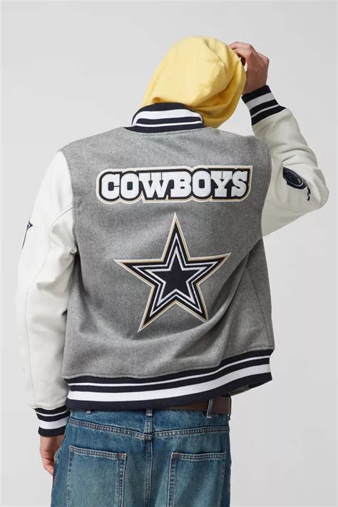 Pro Standard Dallas Cowboys Pro Prep Varsity Jacket Urban Outfitters