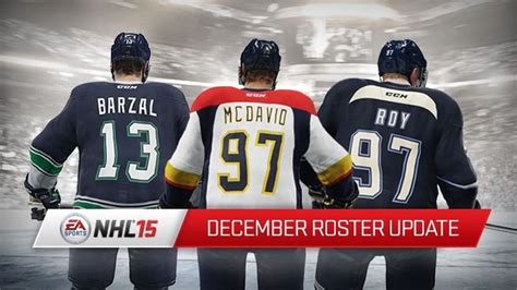 Roster Updates Ea Nhl News Covers And More