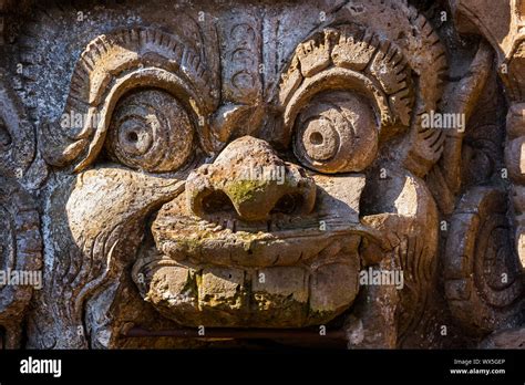 Temple Pura Gua Gajah - Bali Island Indonesia Stock Photo - Alamy