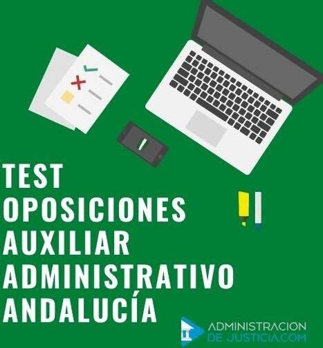 Test Auxiliar Administrativo Junta De Andalucía