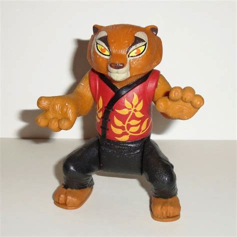 McDonald's 2008 Kung Fu Panda Master Tigress Happy Meal Toy Loose Used