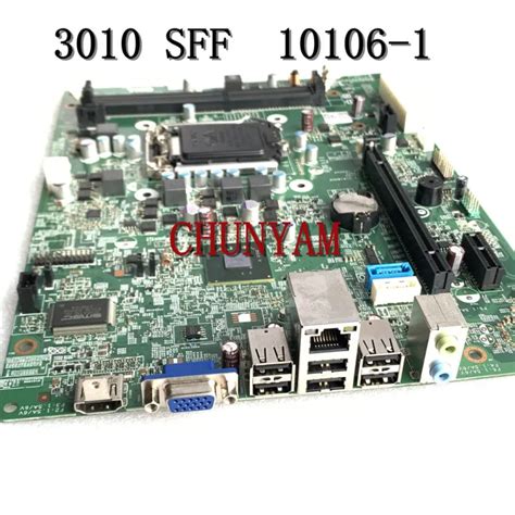 New 10106 1 For Dell Optiplex 3010 Sff Desktop Motherboard 48 3eq02 011 3010sff Mainboard Cn