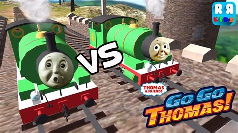 Percy Vs Percy Who The Real Percy Thomas Friends Go Go Thomas