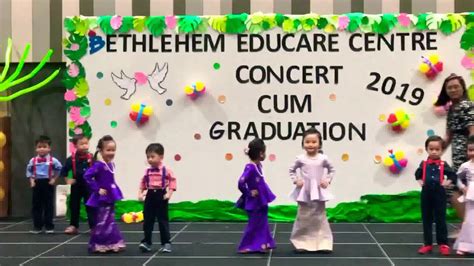 Malam Pesta Muda Mudi Nursery Dance Performance Youtube