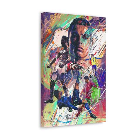 Cristiano Ronaldo | Career Highlight | Sports Wall Art | Canvas | Man