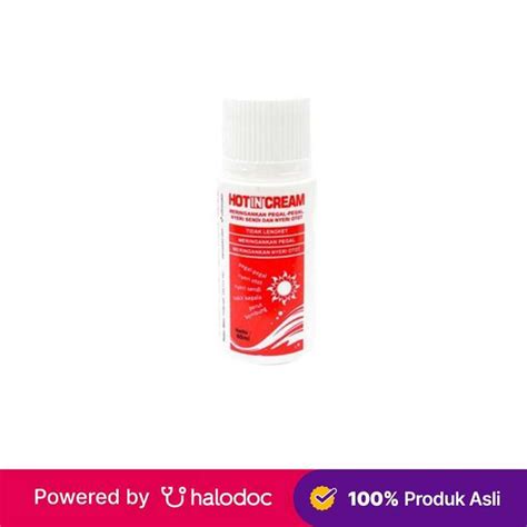 Jual Hot In Cream Botol 60 Ml Di Seller Apotek Sbs Farma Gading Serpong Kelapa Dua Kab