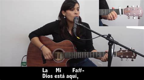 CANTO PARA LA MISA Dios está aquí Canto de entrada con acordes y