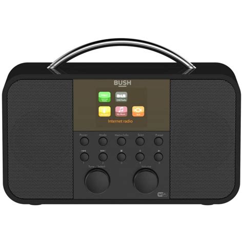 Bush Internet Dab Radio Black Dab Digital Radios Home Audio