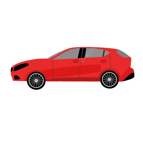 Carro Vermelho PNG Carro Vermelho Transporte Imagem PNG E Vetor