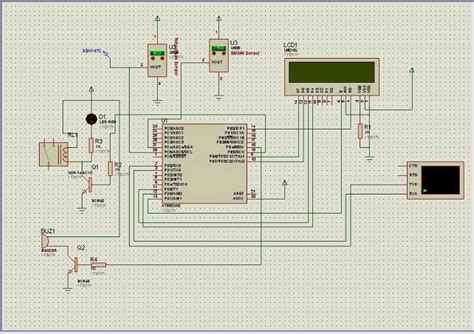 Designed Circuit With A Gsm Based Fire Alert Sms System Download