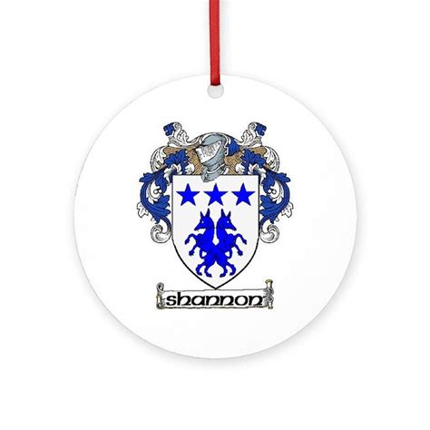 Shannon Coat of Arms Ornament (Round) by irishcountry