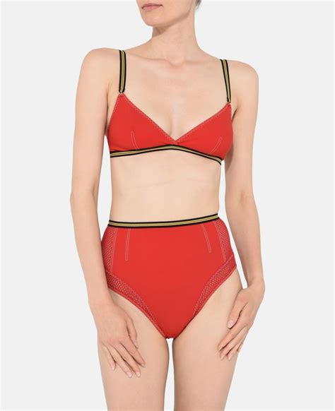 Red Triangle Bikini Top STELLA MCCARTNEY Red Triangle Bikini Top