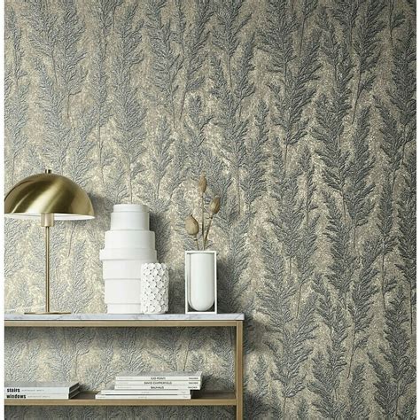 Marburg Natural Opulence Vliestapete Platin Floral 10 05 X 0 7 M