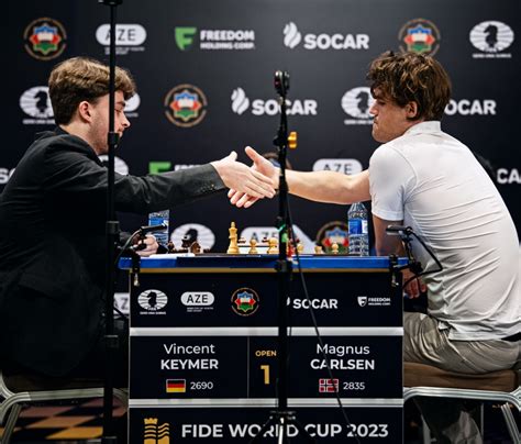 FIDE World Cup Round 4 Game 1: Magnus Carlsen loses to 18-year-old ...