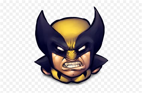 Wolverine Icon Png Picture Logan Icon Emojiwolverine Emoji Free