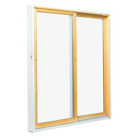 Andersen 72 In X 80 In Narroline White Sliding Patio Door Fixed Panel 9180300 The Home Depot