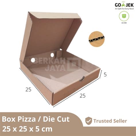 Jual Kardus Pizza Box Pizza Baju Batik Kaos Supplier Kue Toples Gr