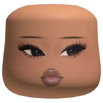 New Year New Me Makeup Cheek Head Nougat Skin Tone Roblox