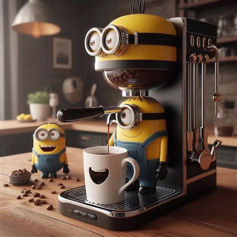 Minion Shaped Coffee Maker: A Funny Design For Your Kitchen