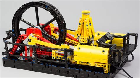 Lego Technic Steam Engine Machine Youtube