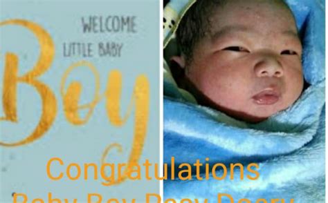 Congratulations Baby Boy Resy Doery Tantangan Menulis Hari Ke