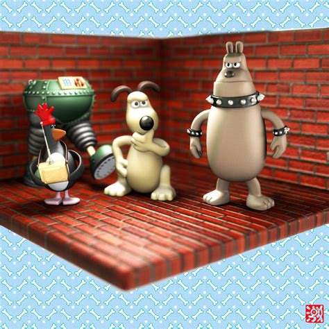 Wallace and Gromit by GEKIMURA on DeviantArt