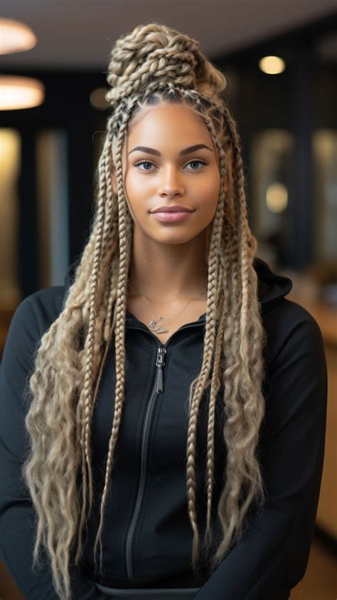 25 Trendy Looks For Mixed Blonde Knotless Braids In 2024 Artofit