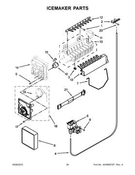 Whirlpool Refrigerator Water Line Diagram