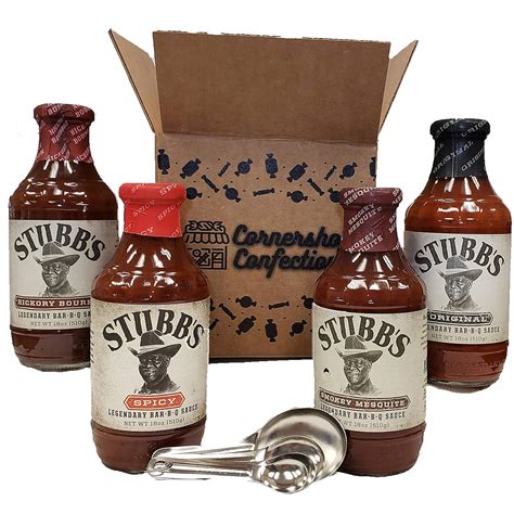 Amazon Stubb S Legendary Bar B Q Sauce Flavor Classic Variety