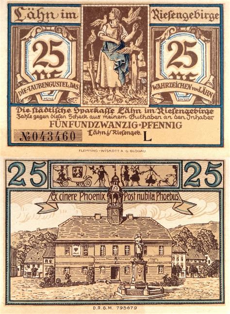 Banknote World Educational Germany Notgeld Germany Notgeld 25