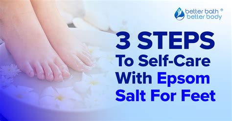 Benefits Of Epsom Salt Foot Soaks Ironwood Cancer Research