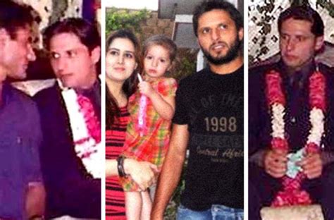 Shahid Afridi Looked Dapper As Groom At His Wedding With Nadia Afridi Check Out Throwback Pics