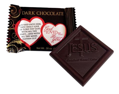 Dark Chocolates Bulk Scripture Candy Christian Candy